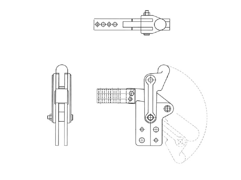Heavy Duty Automotive Clamp Heavy Duty Vertical Toggle Clamps